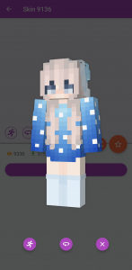 اسکرین شات برنامه Girls Skins for Minecraft PE 3