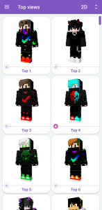 اسکرین شات برنامه PvP Skins for Minecraft PE 6