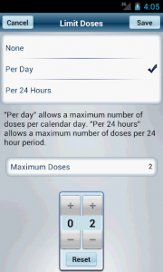 اسکرین شات برنامه Dosecast - Pill Reminder & Medication Tracker App 5
