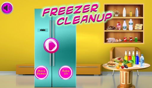 اسکرین شات بازی Freezer Cleaning Game for Girl 3