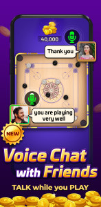 اسکرین شات 5 بازی Carrom Gold: Online Board Game