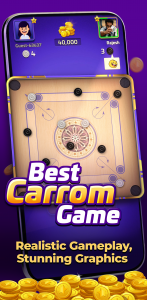 اسکرین شات بازی Carrom Gold: Online Board Game 8
