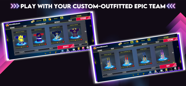 اسکرین شات 3 بازی Epic Cricket - Real 3D Game