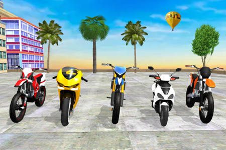 اسکرین شات 4 بازی Bike Taxi Game: Driving Games