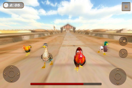 اسکرین شات 3 بازی Bird Race Game 3D: Eagle Games