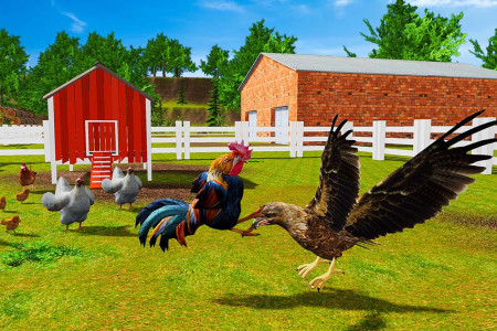 اسکرین شات 1 بازی Rooster Simulator - Chick Life