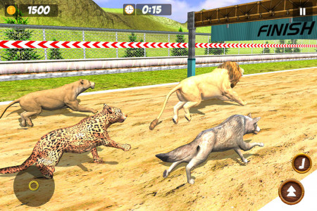 اسکرین شات 2 بازی Wild Animals Race Simulator