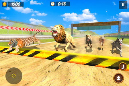 اسکرین شات 3 بازی Wild Animals Race Simulator