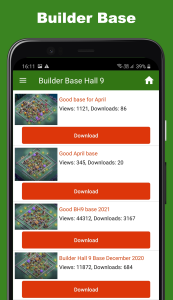 اسکرین شات 2 برنامه Maps of Clash of Clans 2025