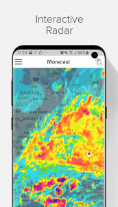 اسکرین شات برنامه Weather & Radar - Morecast 1