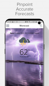 اسکرین شات برنامه Weather & Radar - Morecast 2