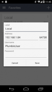 اسکرین شات برنامه Plumble - Mumble VOIP (Free) 2