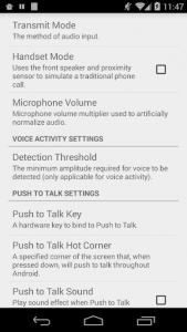 اسکرین شات برنامه Plumble - Mumble VOIP (Free) 7