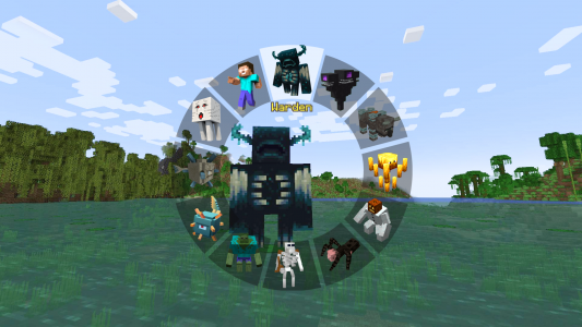 اسکرین شات برنامه Morph into Mobs: Minecraft Mod 1
