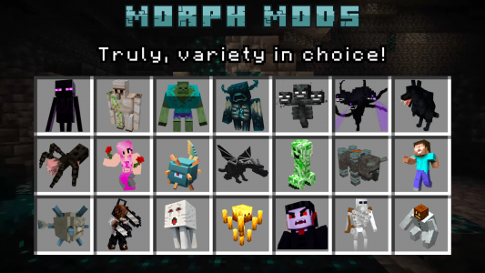 اسکرین شات برنامه Morph into Mobs: Minecraft Mod 5