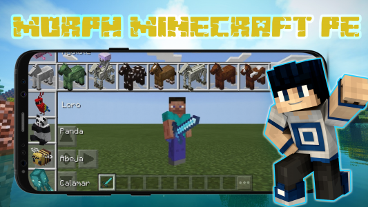 اسکرین شات برنامه Morph Mod for Minecraft Skin 4