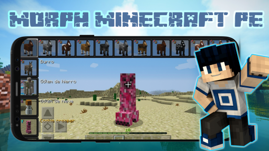 اسکرین شات برنامه Morph Mod for Minecraft Skin 2