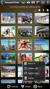 اسکرین شات برنامه Gallery Lock (Hide pictures) 4