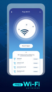 اسکرین شات برنامه Free Wifi Connection Anywhere & Hotspot Manager 1