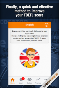 اسکرین شات برنامه MosaLingua – TOEFL® Test Prep 1