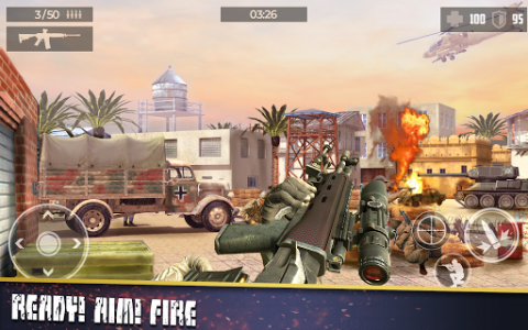 اسکرین شات برنامه Fire 3D Gun Shooter - Free Shooting Games 5
