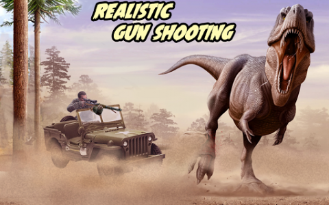 اسکرین شات برنامه Monster Dino Attack FPS Sniper Shooter 8