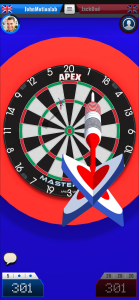 اسکرین شات 6 بازی Darts Match Live!