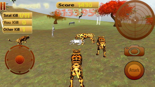 اسکرین شات بازی Angry Leopard Multi-Player 1