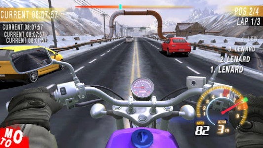 اسکرین شات بازی Moto Bike 3D 3