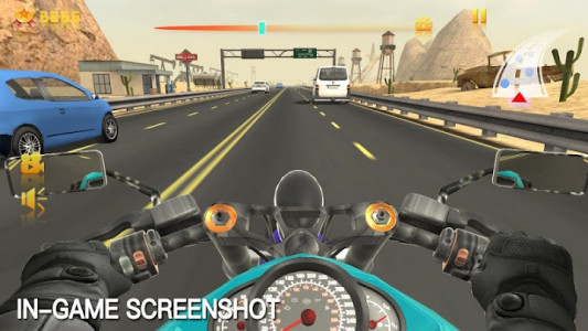 اسکرین شات بازی Moto Racing Rider 1