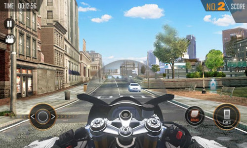 اسکرین شات بازی Moto Speed City Racing 1
