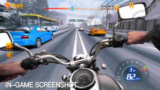 اسکرین شات بازی Moto Speed Traffic 1