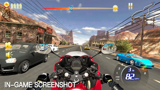 اسکرین شات بازی Moto Speed Traffic 3