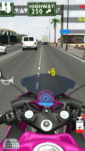اسکرین شات بازی Moto Speed Traffic Rider 5