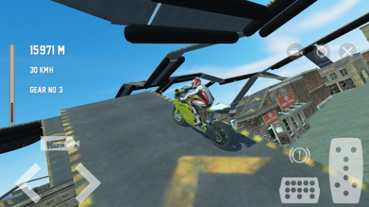 اسکرین شات بازی Motorbike Crush Simulator 3D 1