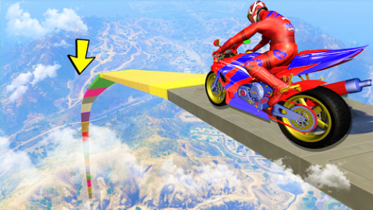 اسکرین شات برنامه Bike Stunt Games - Bike Racing Games MotorCycle 3d 6