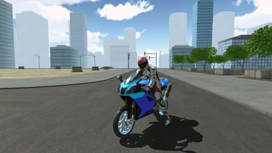 اسکرین شات بازی Motorbike Driving Simulator 3D 5