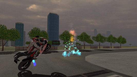 اسکرین شات بازی Motorbike Driving Simulator 3D 2