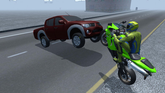 اسکرین شات بازی Motorbike Driving Simulator 3D 4