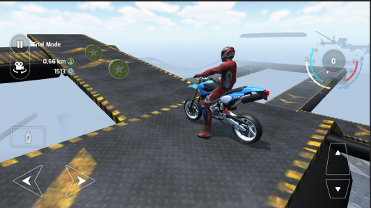 اسکرین شات بازی Motorbike Driving Simulator 3D 1