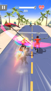 اسکرین شات بازی Moto Rush 3D 2