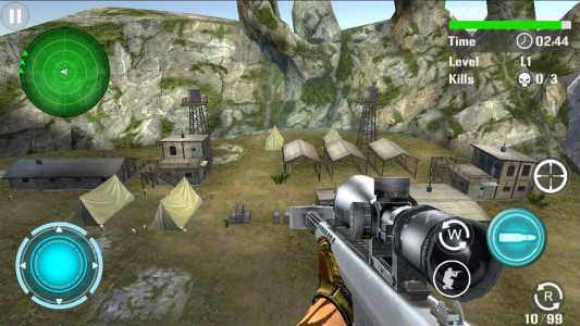 اسکرین شات بازی Mountain Sniper Shooting 2