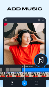اسکرین شات 2 برنامه ویرایشگر فیلم Movavi Clips