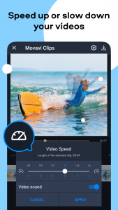 اسکرین شات برنامه Movavi Clips - Video Editor 4