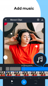 اسکرین شات برنامه Movavi Clips - Video Editor 2