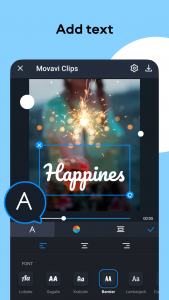 اسکرین شات برنامه Movavi Clips - Video Editor 7