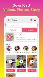 اسکرین شات برنامه Downloader for Instagram 2