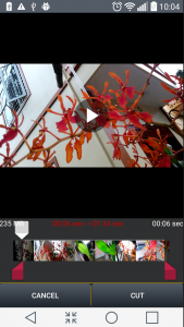 اسکرین شات برنامه MP4 Video Cutter 2