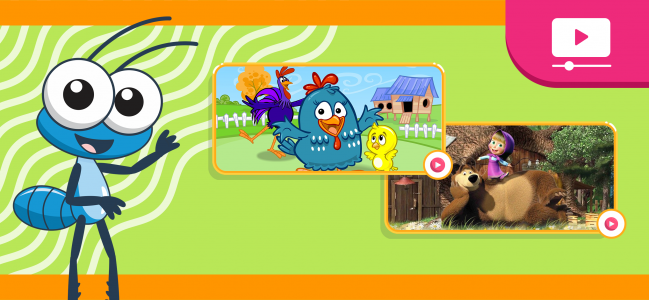 اسکرین شات برنامه PlayKids+ Cartoons and Games 2