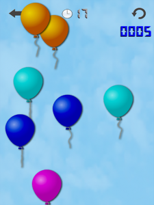 اسکرین شات بازی Balloons Splash 6